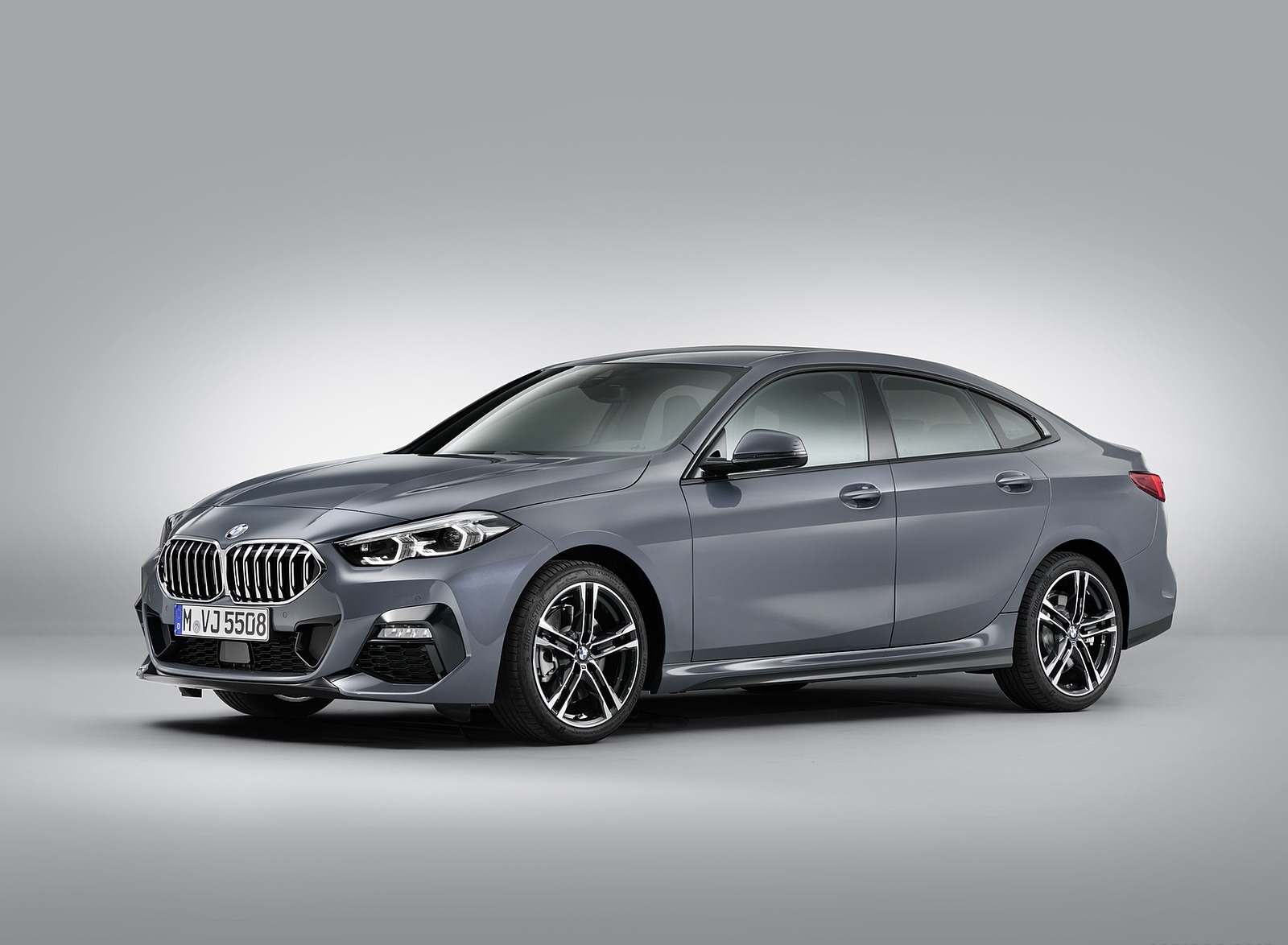 2020 BMW 2 Series 220d Gran Coupe M Sport (Color: Storm Bay Metallic) Front Three-Quarter Wallpapers #38 of 69