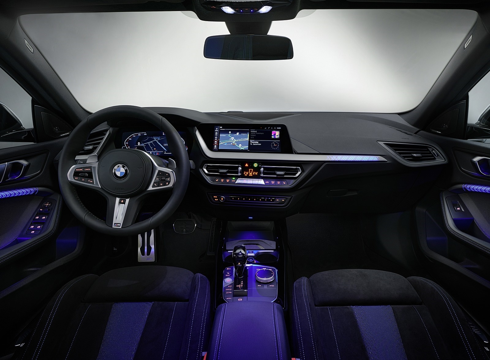 2020 BMW 2 Series 220d Gran Coupe M Sport (Color: Storm Bay Metallic) Interior Cockpit Wallpapers #55 of 69