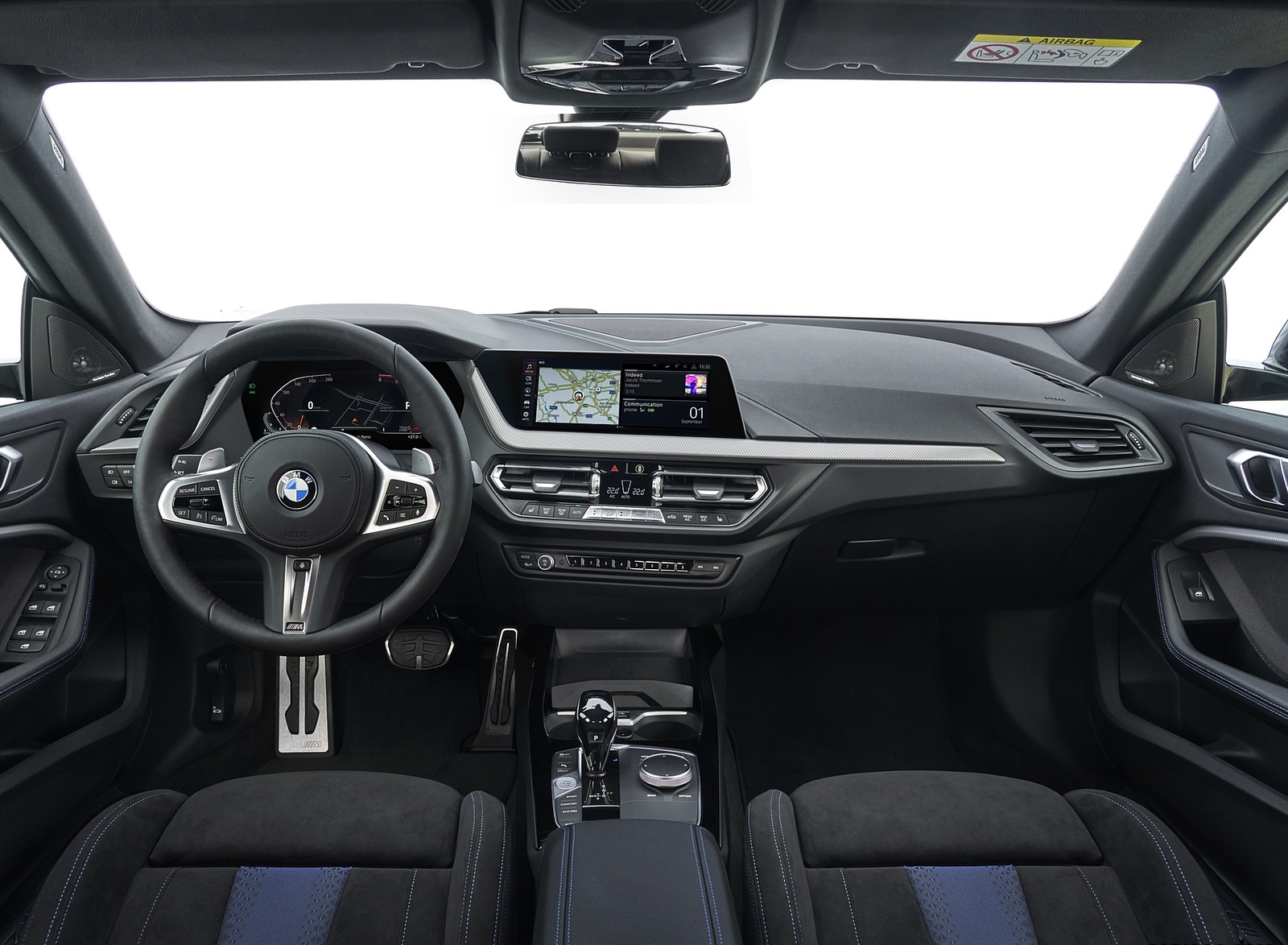 2020 BMW 2 Series 220d Gran Coupe M Sport (Color: Storm Bay Metallic) Interior Cockpit Wallpapers #33 of 69