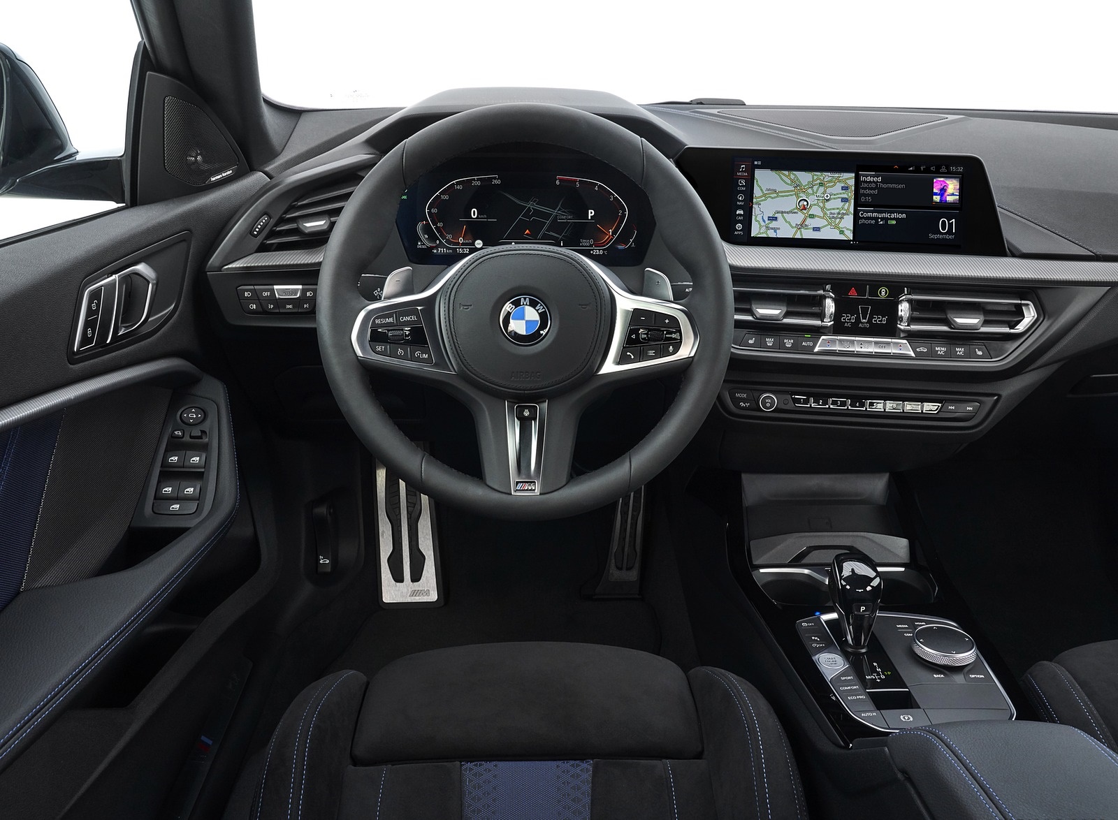 2020 BMW 2 Series 220d Gran Coupe M Sport (Color: Storm Bay Metallic) Interior Wallpapers #34 of 69