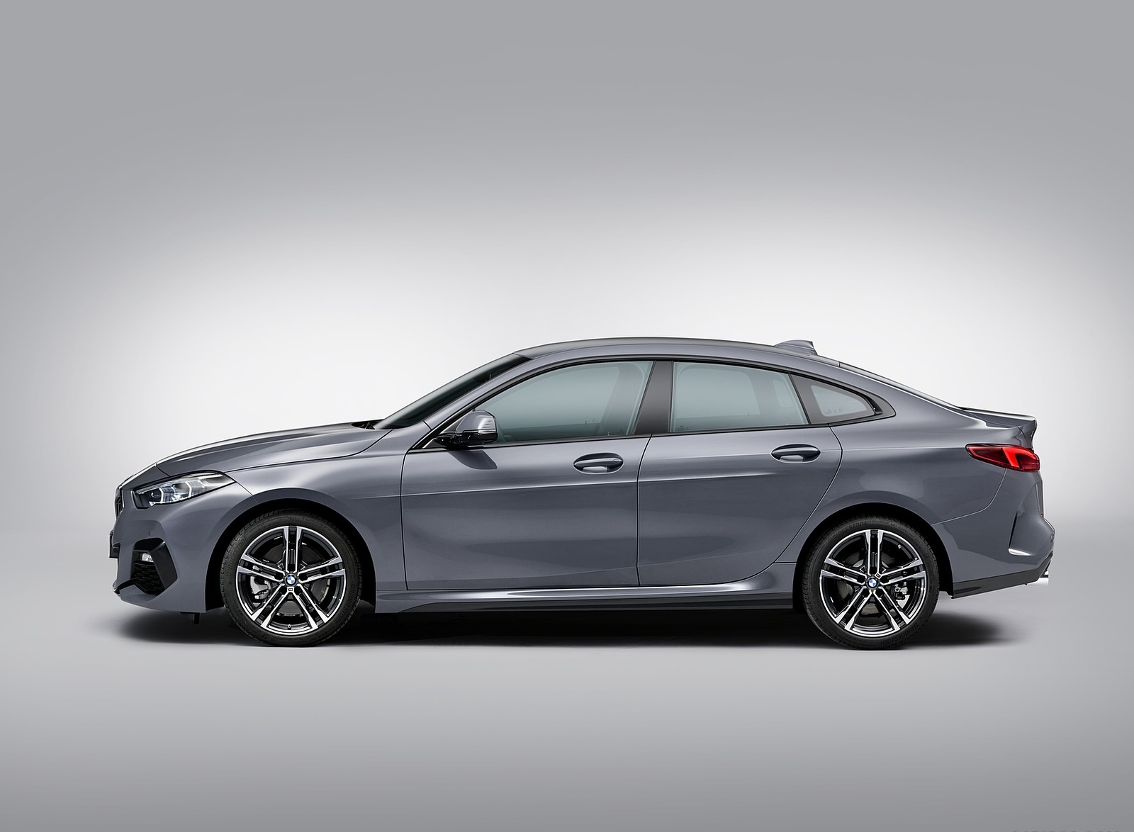 2020 BMW 2 Series 220d Gran Coupe M Sport (Color: Storm Bay Metallic) Side Wallpapers #42 of 69