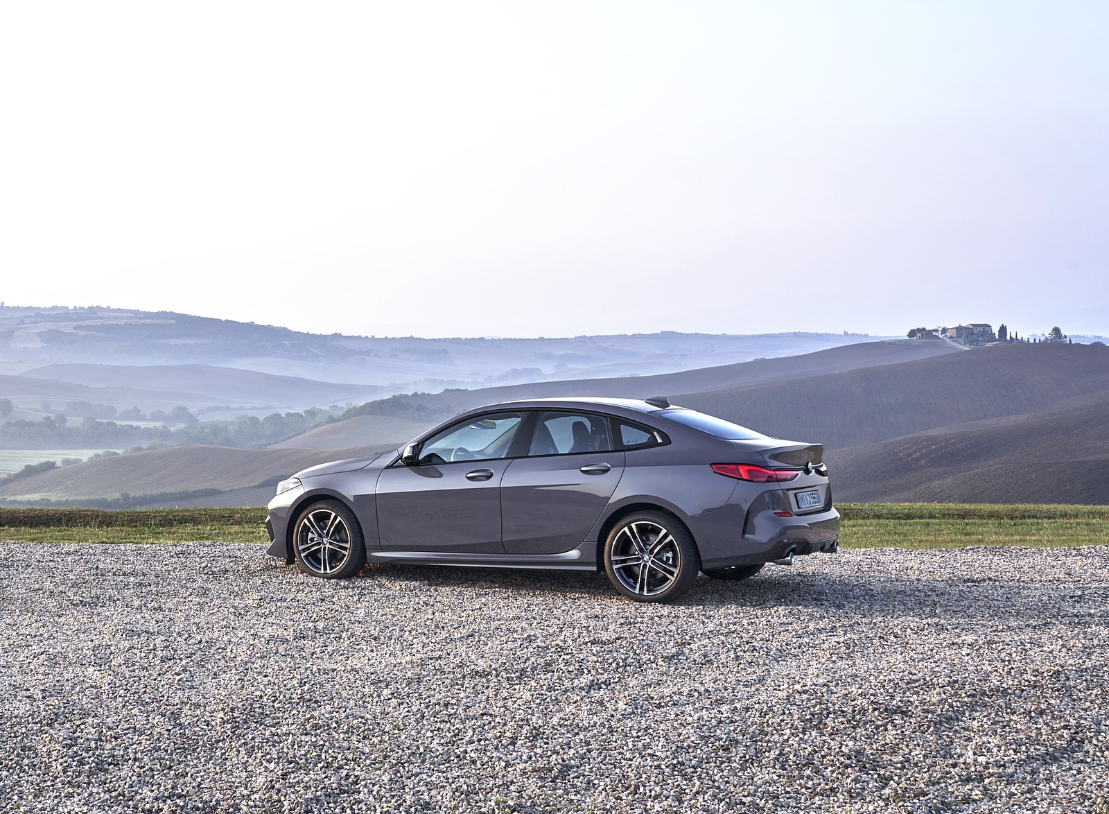 2020 BMW 2 Series 220d Gran Coupe M Sport (Color: Storm Bay Metallic) Side Wallpapers #23 of 69
