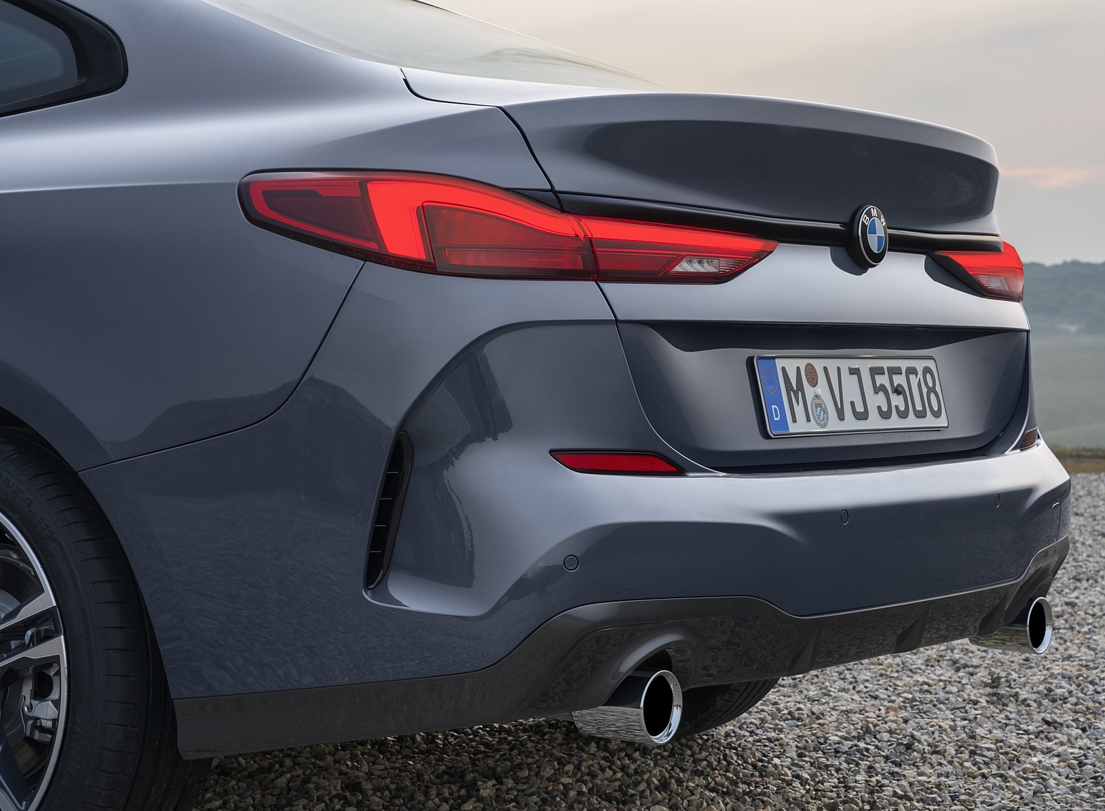 2020 BMW 2 Series 220d Gran Coupe M Sport (Color: Storm Bay Metallic) Tail Light Wallpapers #27 of 69