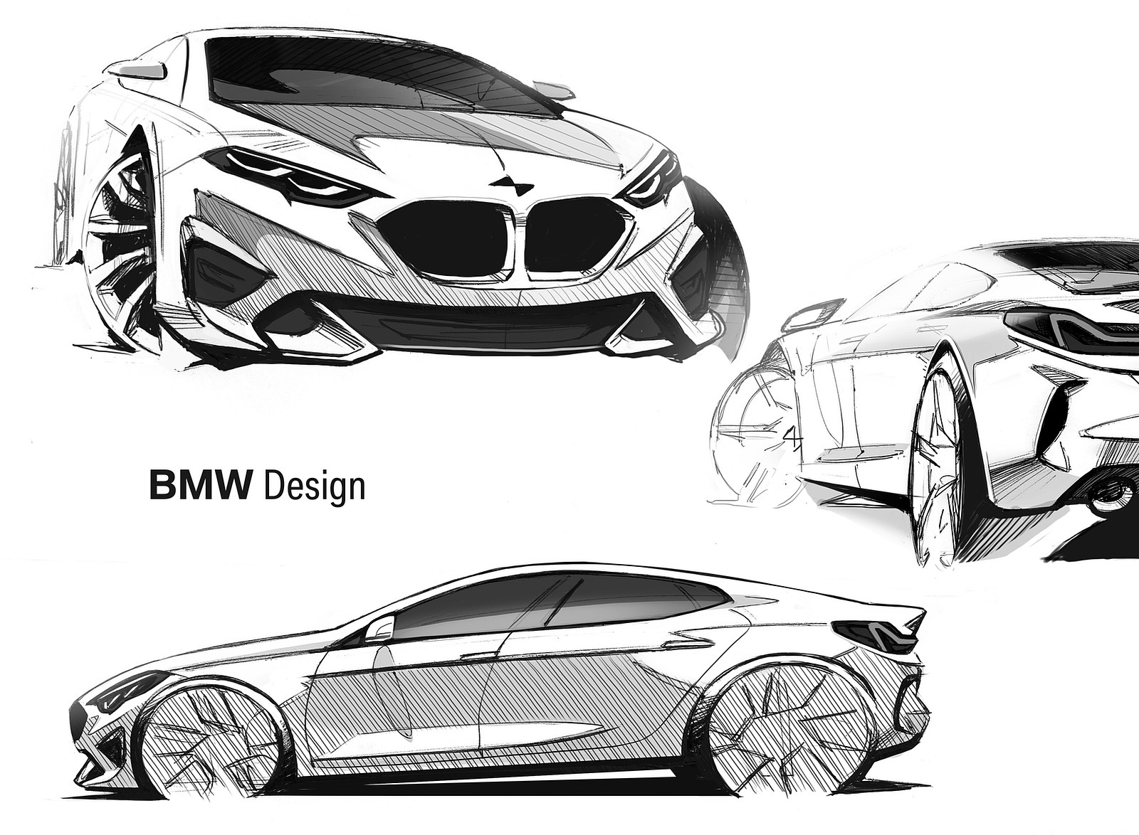 2020 BMW 2 Series Gran Coupe Design Sketch Wallpapers #67 of 69