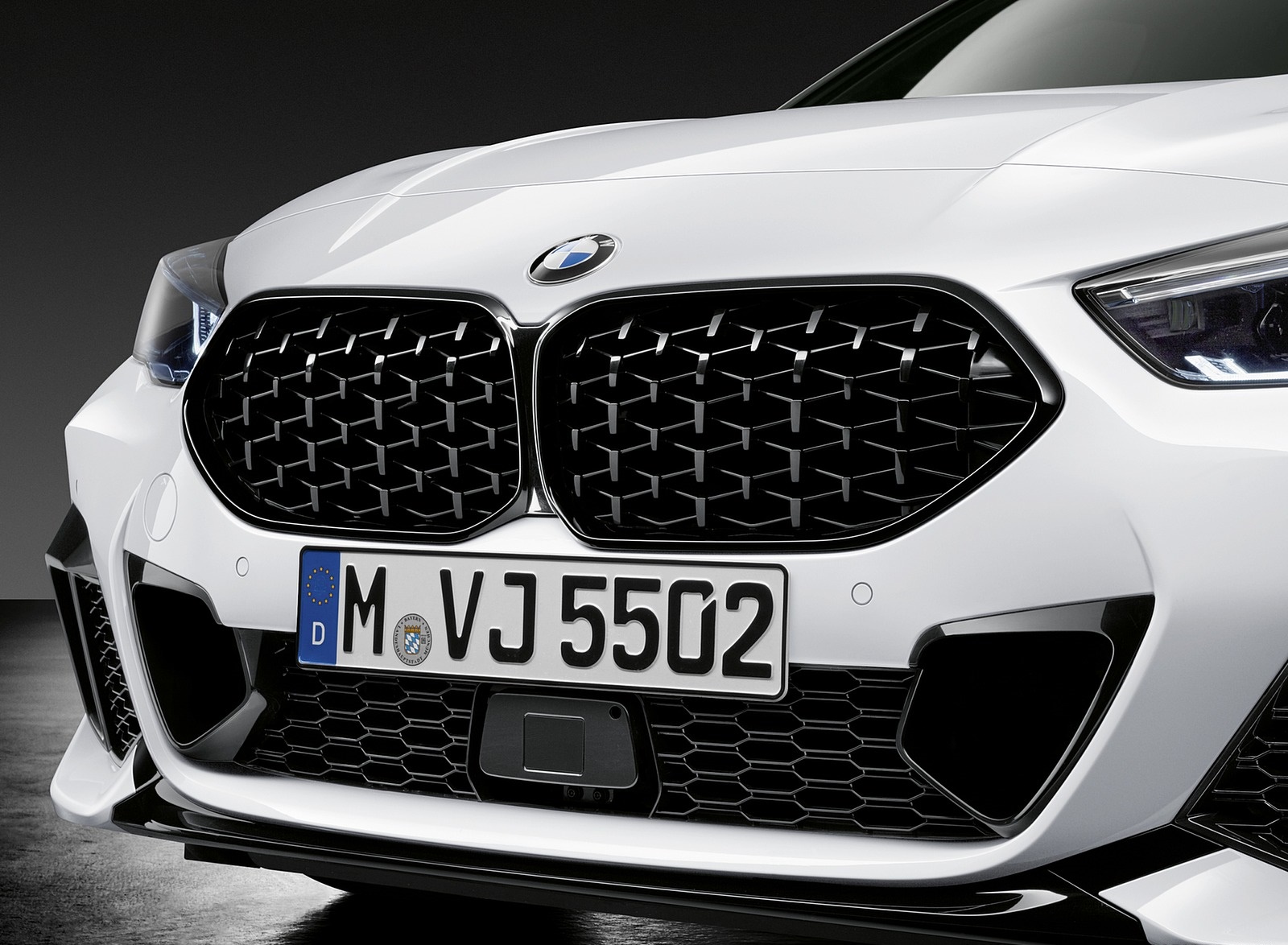 2020 BMW 2 Series Gran Coupe with M Performance Parts Grill Wallpapers (5)