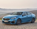 2020 BMW M235i Gran Coupe xDrive (Color: Snapper Rocks Blue Metallic) Front Three-Quarter Wallpapers 150x120