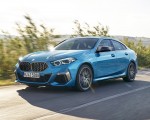 2020 BMW M235i Gran Coupe xDrive (Color: Snapper Rocks Blue Metallic) Front Three-Quarter Wallpapers 150x120