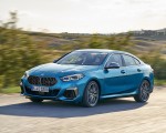 2020 BMW M235i Gran Coupe xDrive (Color: Snapper Rocks Blue Metallic) Front Three-Quarter Wallpapers 150x120