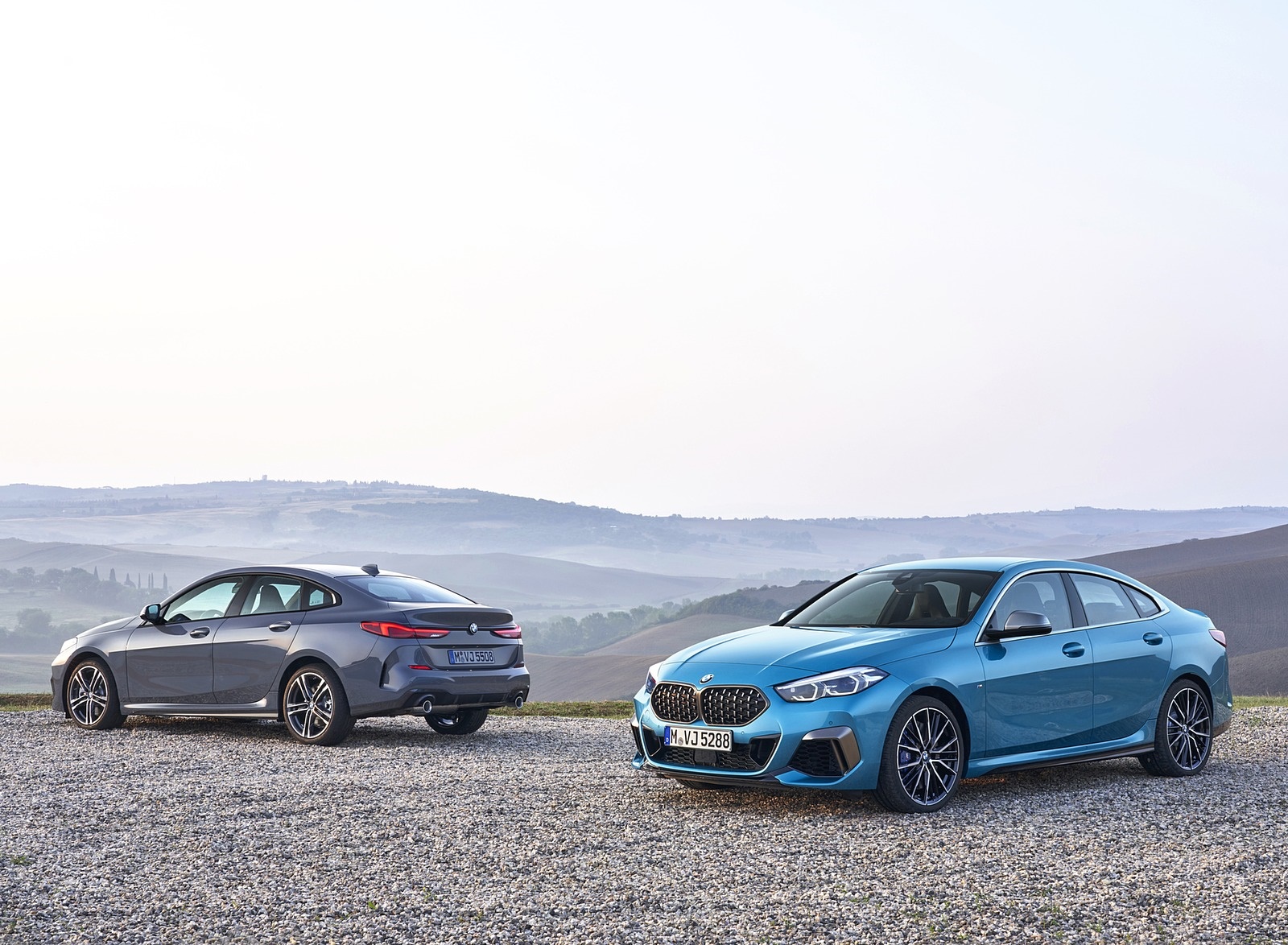 2020 BMW M235i Gran Coupe xDrive (Color: Snapper Rocks Blue Metallic) Front Three-Quarter Wallpapers #24 of 48