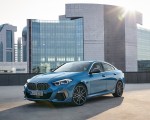 2020 BMW M235i Gran Coupe xDrive (Color: Snapper Rocks Blue Metallic) Front Three-Quarter Wallpapers 150x120