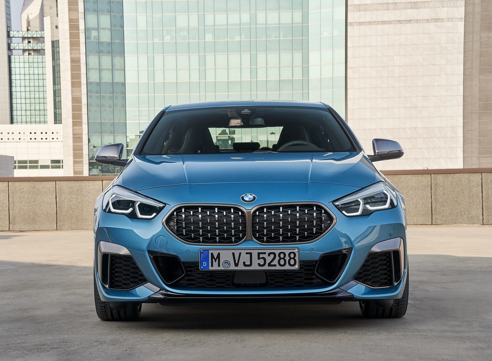 2020 BMW M235i Gran Coupe xDrive (Color: Snapper Rocks Blue Metallic) Front Wallpapers #19 of 48