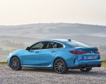 2020 BMW M235i Gran Coupe xDrive (Color: Snapper Rocks Blue Metallic) Rear Three-Quarter Wallpapers 150x120