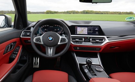 2020 BMW M340i xDrive Touring (Color: Black Sapphire Metallic) Interior Cockpit Wallpapers 450x275 (49)