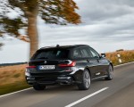 2020 BMW M340i xDrive Touring (Color: Black Sapphire Metallic) Rear Three-Quarter Wallpapers 150x120