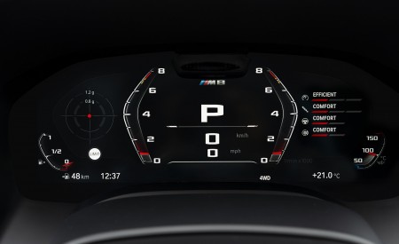 2020 BMW M8 Gran Coupe Competition Digital Instrument Cluster Wallpapers 450x275 (75)