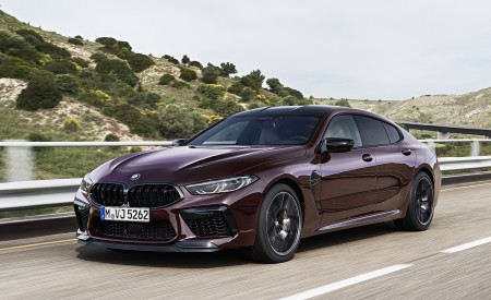 2020 BMW M8 Gran Coupe Competition Front Three-Quarter Wallpapers 450x275 (2)