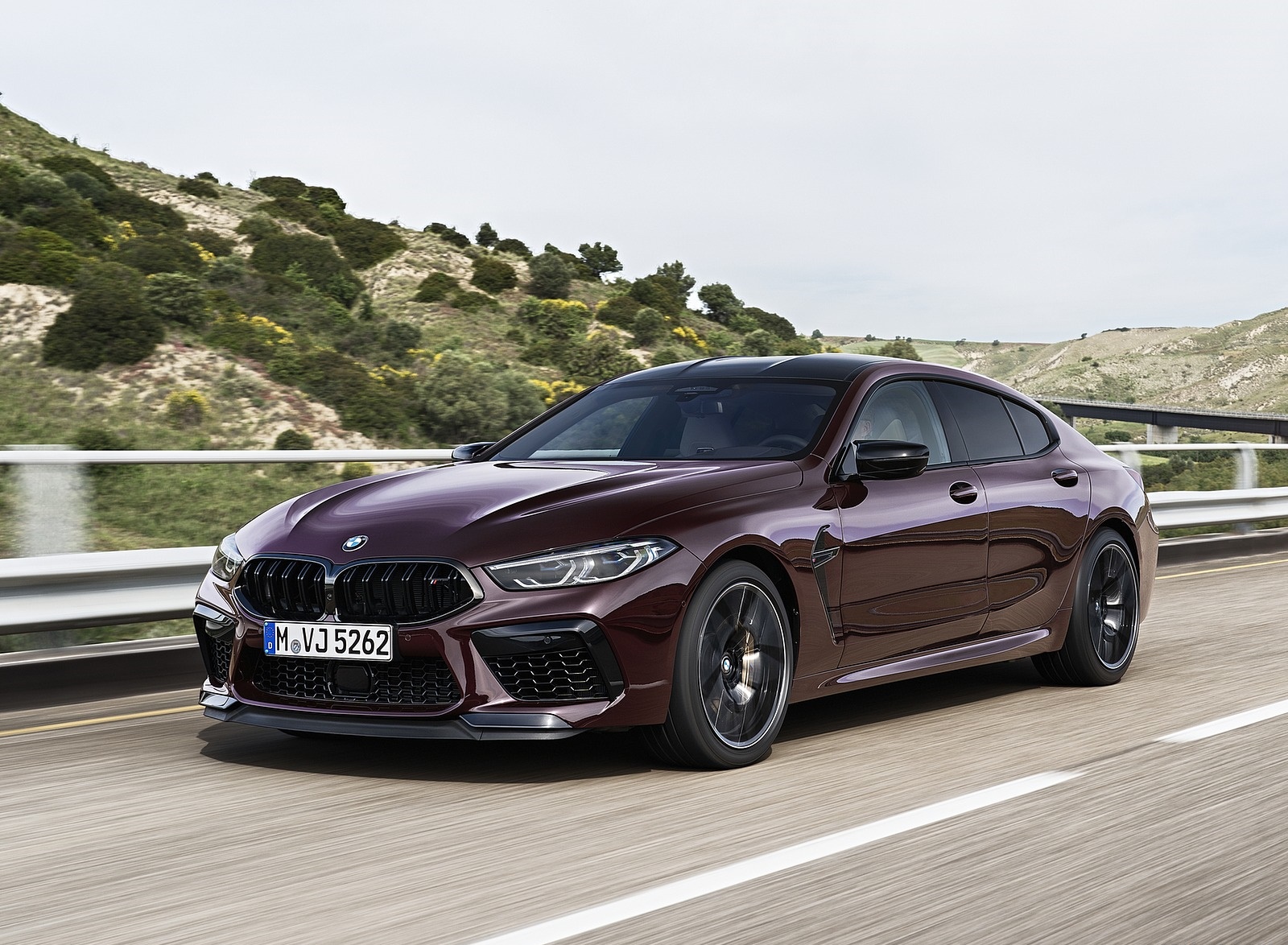 2020 BMW M8 Gran Coupe Competition Front Three-Quarter Wallpapers (2)