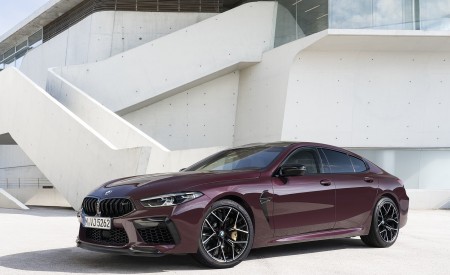 2020 BMW M8 Gran Coupe Competition Front Three-Quarter Wallpapers 450x275 (36)