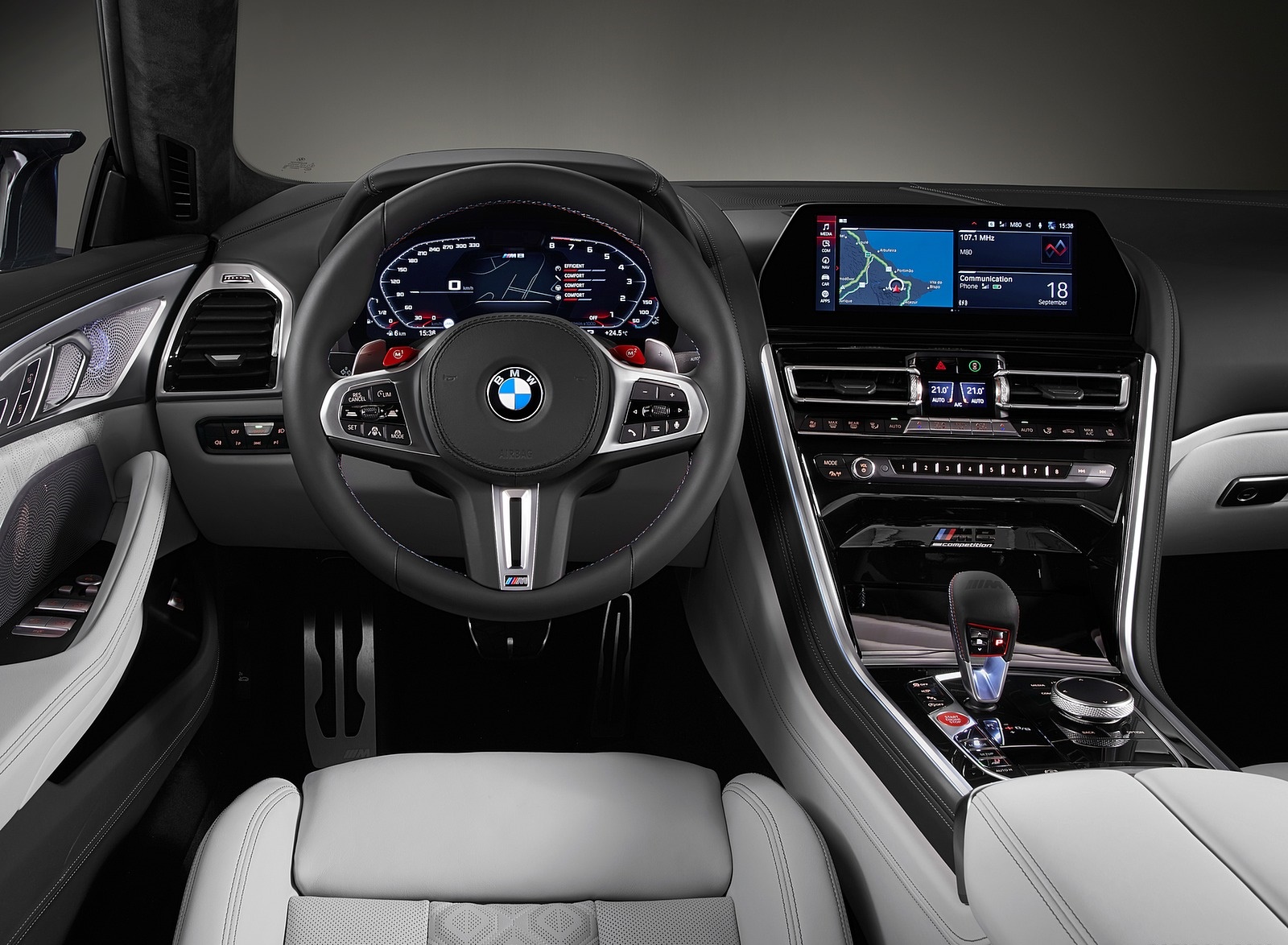 2020 BMW M8 Gran Coupe Competition Interior Cockpit Wallpapers #118 of 129