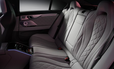 2020 BMW M8 Gran Coupe Competition Interior Rear Seats Wallpapers 450x275 (113)