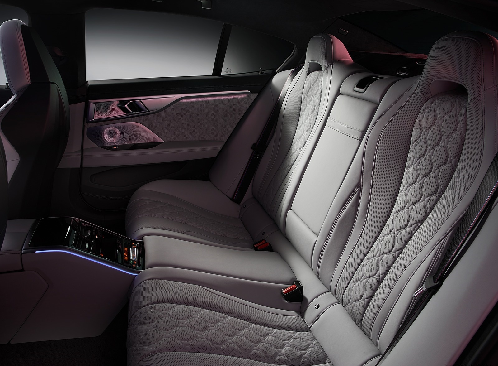 2020 BMW M8 Gran Coupe Competition Interior Rear Seats Wallpapers #113 of 129