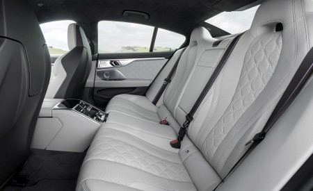 2020 BMW M8 Gran Coupe Competition Interior Rear Seats Wallpapers 450x275 (68)