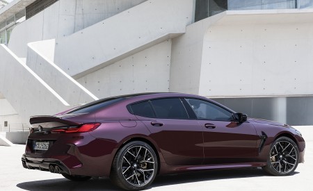 2020 BMW M8 Gran Coupe Competition Rear Three-Quarter Wallpapers 450x275 (39)