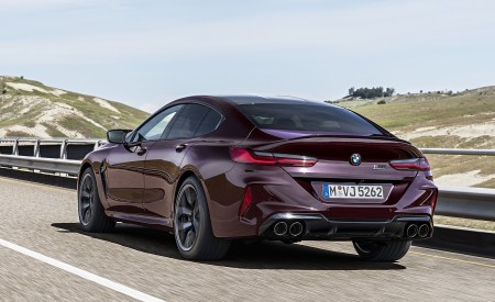 2020 BMW M8 Gran Coupe Competition Rear Three-Quarter Wallpapers 450x275 (10)