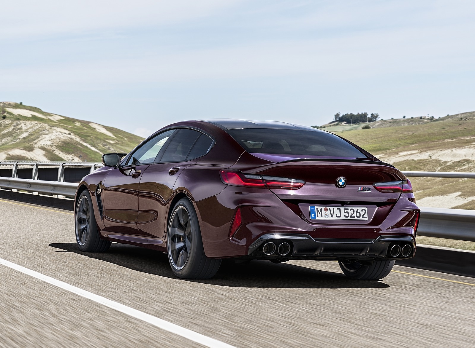 2020 BMW M8 Gran Coupe Competition Rear Three-Quarter Wallpapers #10 of 129