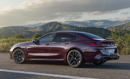 2020 BMW M8 Gran Coupe Competition Rear Three-Quarter Wallpapers 450x275 (17)