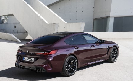 2020 BMW M8 Gran Coupe Competition Rear Three-Quarter Wallpapers 450x275 (40)