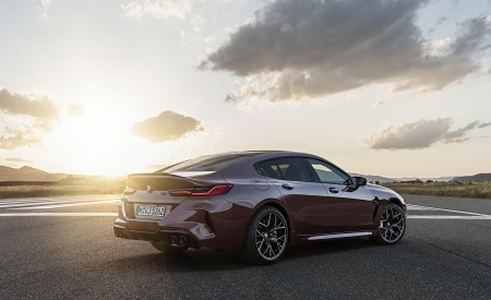 2020 BMW M8 Gran Coupe Competition Rear Three-Quarter Wallpapers 450x275 (27)