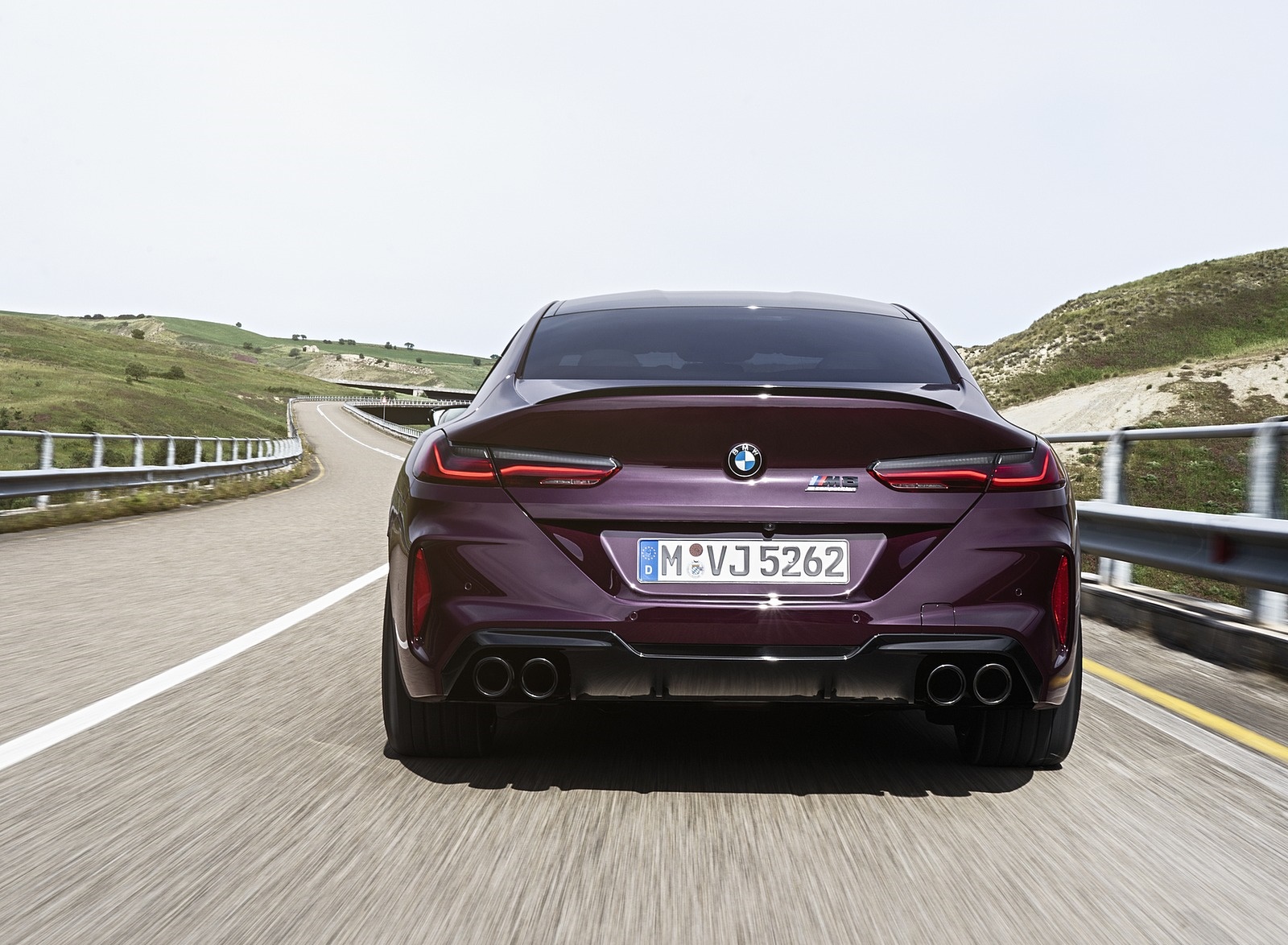 2020 BMW M8 Gran Coupe Competition Rear Wallpapers #19 of 129