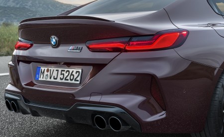 2020 BMW M8 Gran Coupe Competition Tail Light Wallpapers 450x275 (47)