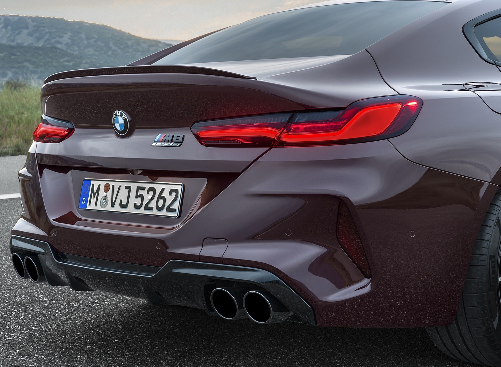 2020 BMW M8 Gran Coupe Competition Tail Light Wallpapers #47 of 129