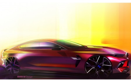 2020 BMW M8 Gran Coupe Design Sketch Wallpapers 450x275 (126)