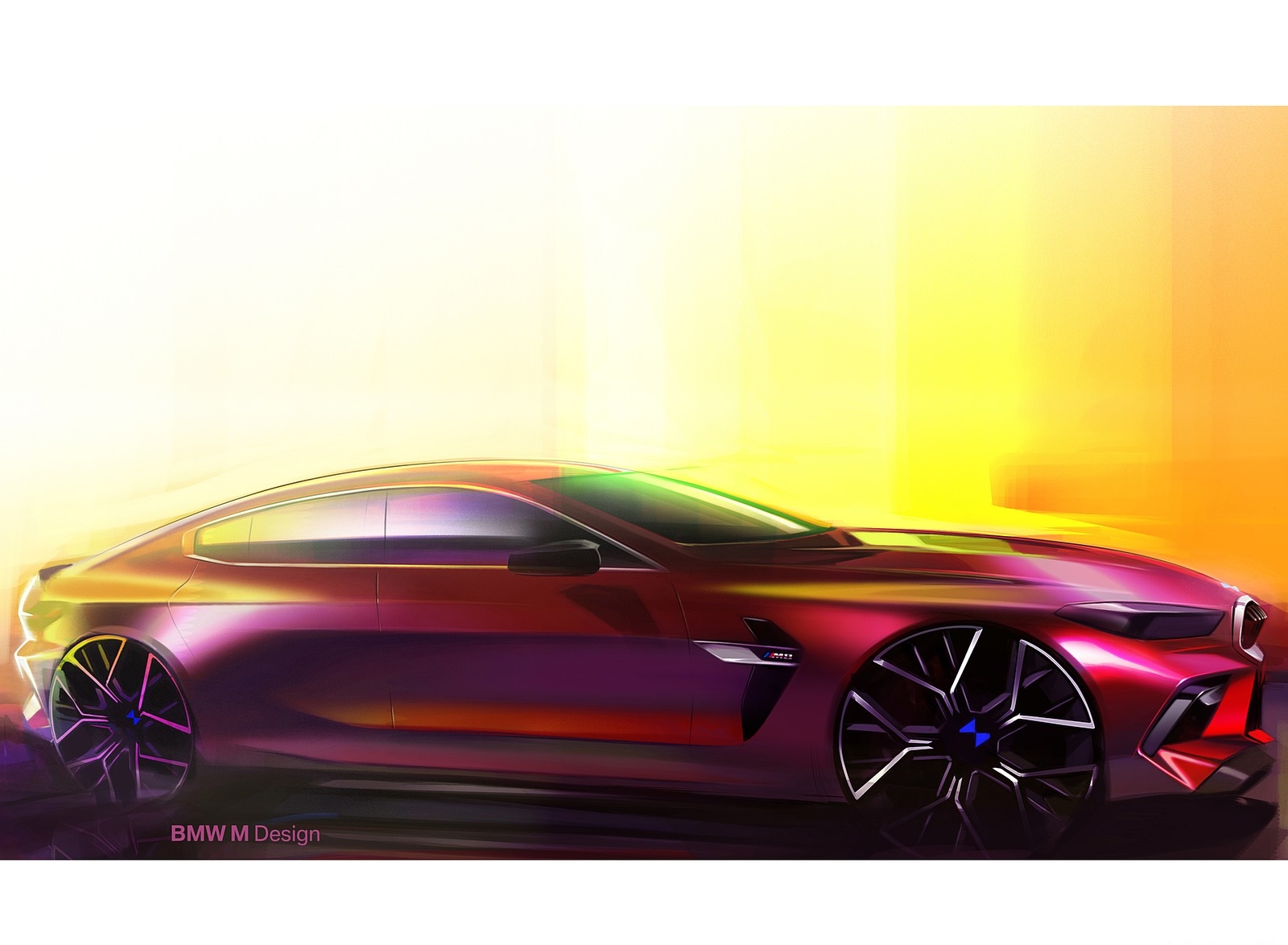 2020 BMW M8 Gran Coupe Design Sketch Wallpapers #126 of 129