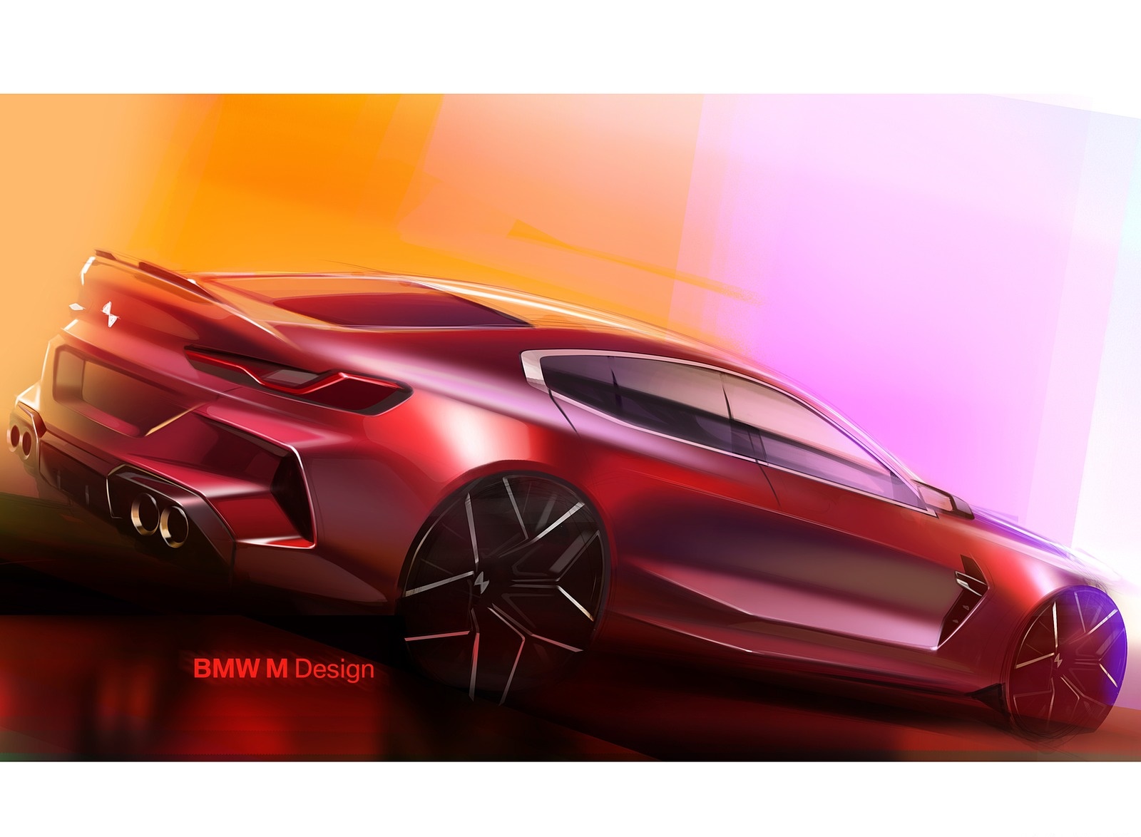 2020 BMW M8 Gran Coupe Design Sketch Wallpapers #125 of 129