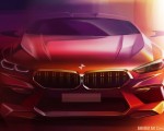 2020 BMW M8 Gran Coupe Design Sketch Wallpapers 150x120