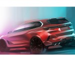 2020 BMW X5 M Competition Design Sketch Wallpapers 150x120