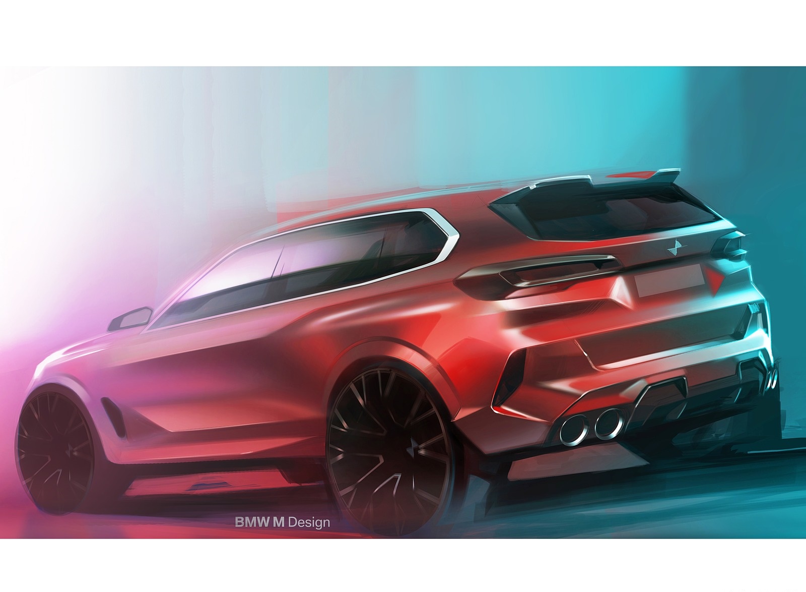 2020 BMW X5 M Competition Design Sketch Wallpapers #67 of 78