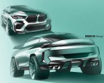 2020 BMW X5 M Competition Design Sketch Wallpapers 150x120