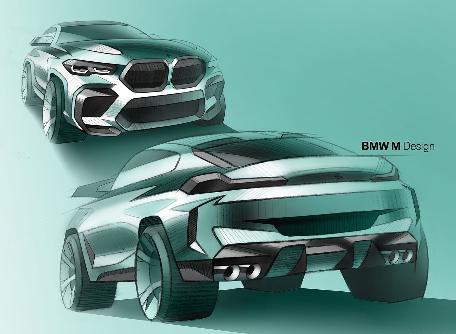 2020 BMW X5 M Competition Design Sketch Wallpapers #73 of 78