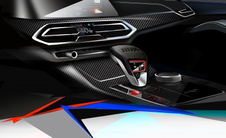 2020 BMW X5 M Competition Design Sketch Wallpapers 450x275 (74)