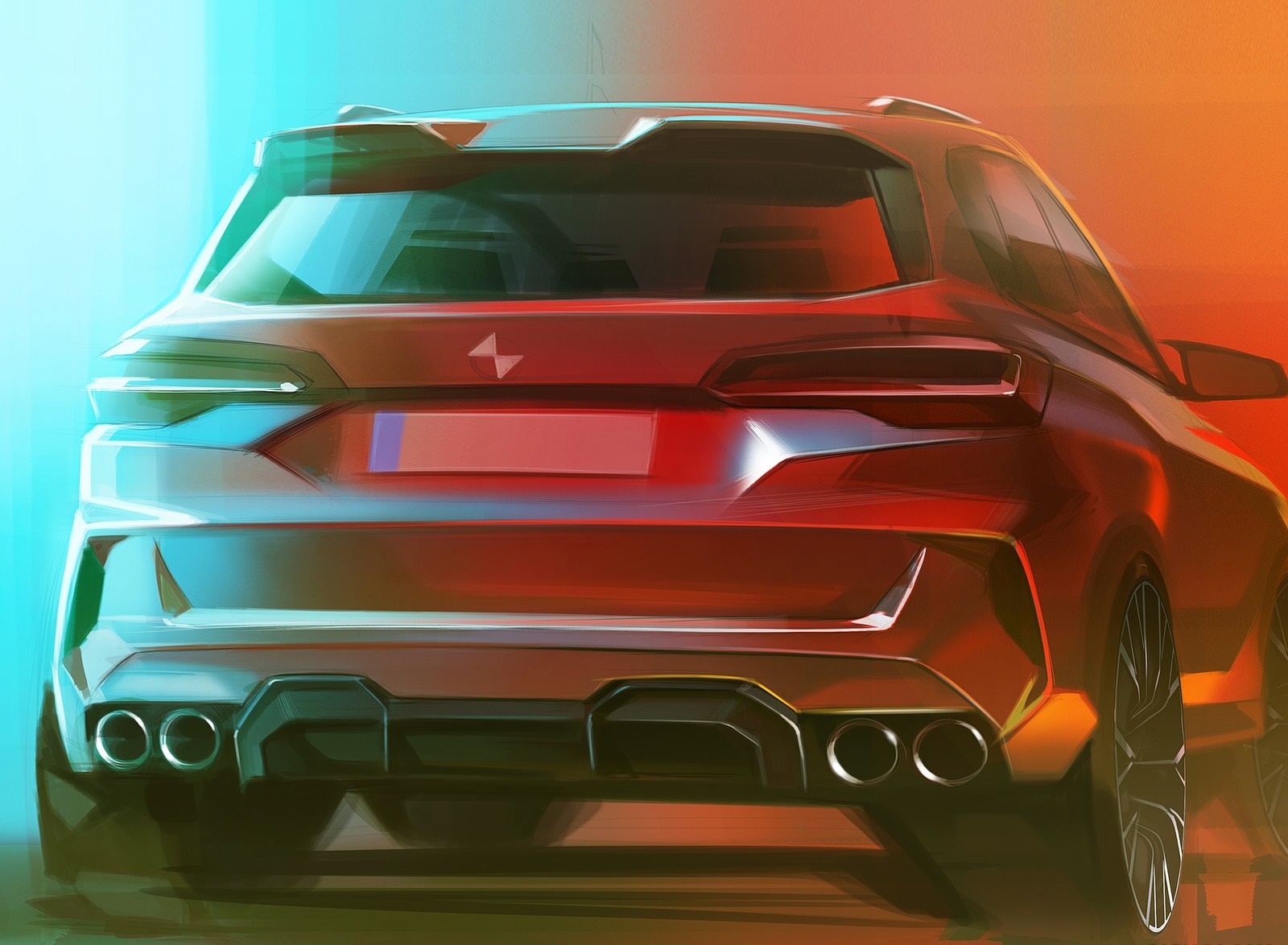 2020 BMW X5 M Competition Design Sketch Wallpapers #71 of 78