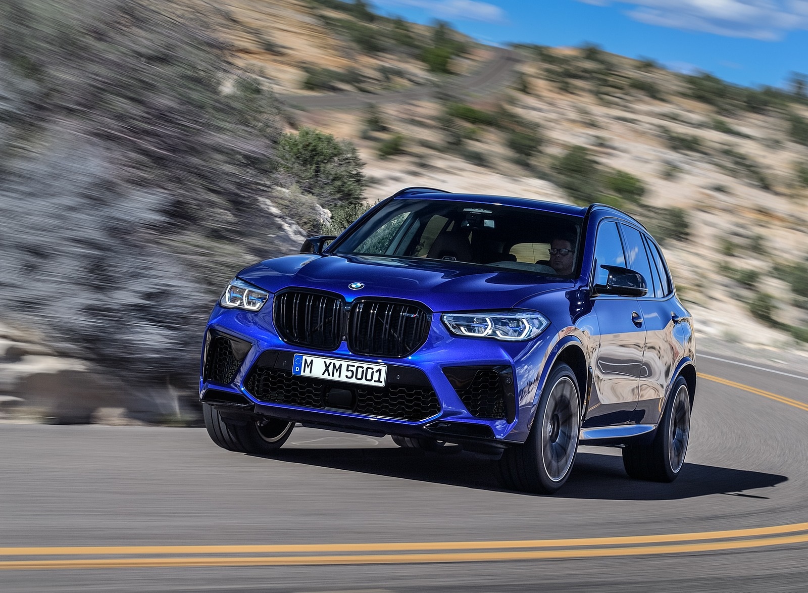 2020 BMW X5 M Competition Front Three-Quarter Wallpapers #1 of 78