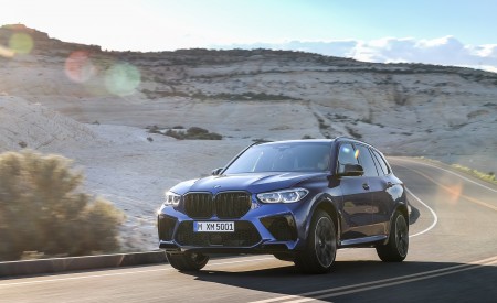 2020 BMW X5 M Competition Front Three-Quarter Wallpapers 450x275 (2)
