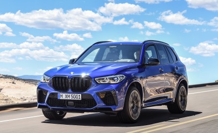 2020 BMW X5 M Competition Front Three-Quarter Wallpapers 450x275 (8)