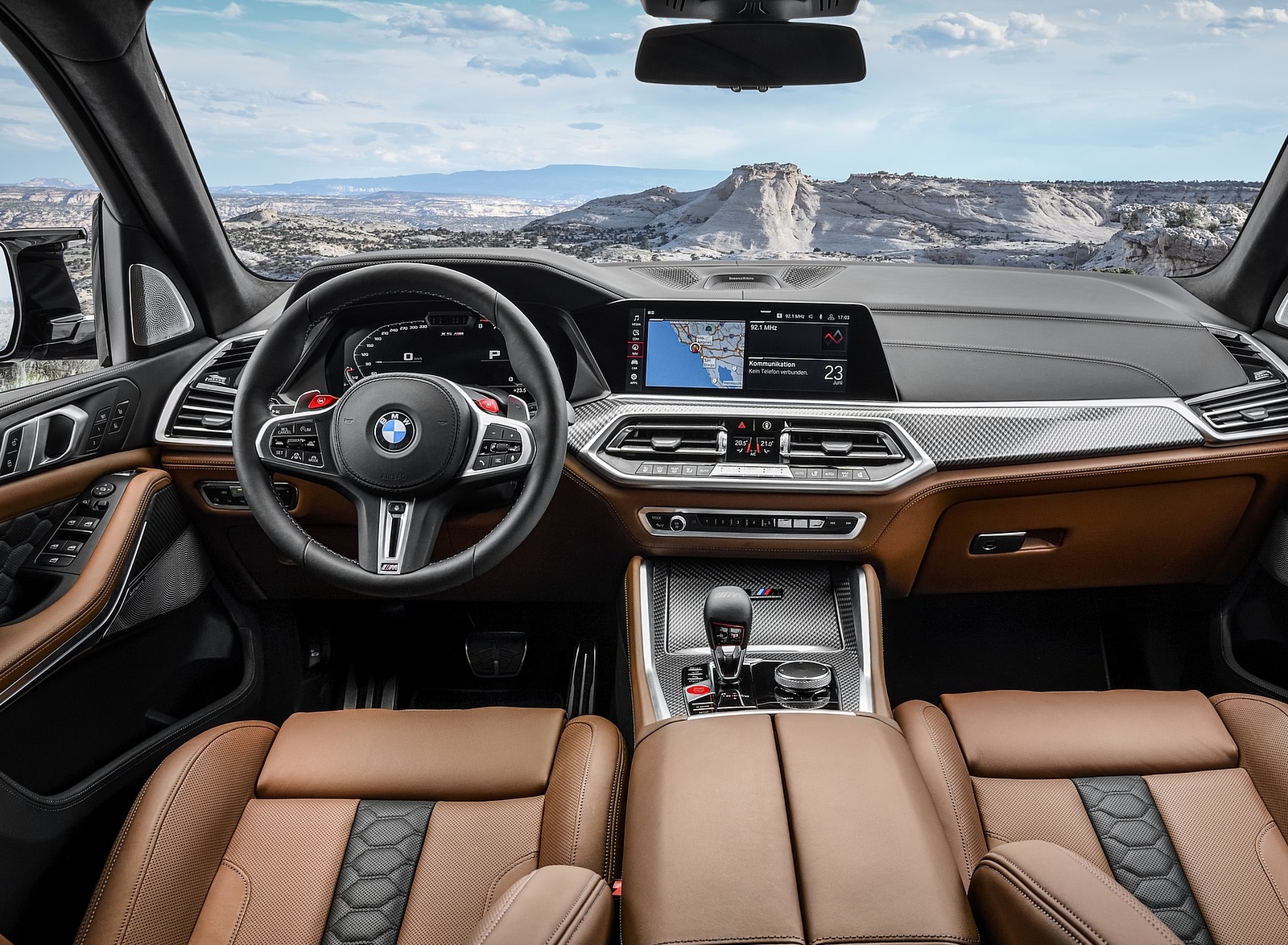 2020 BMW X5 M Competition Interior Cockpit Wallpapers #56 of 78