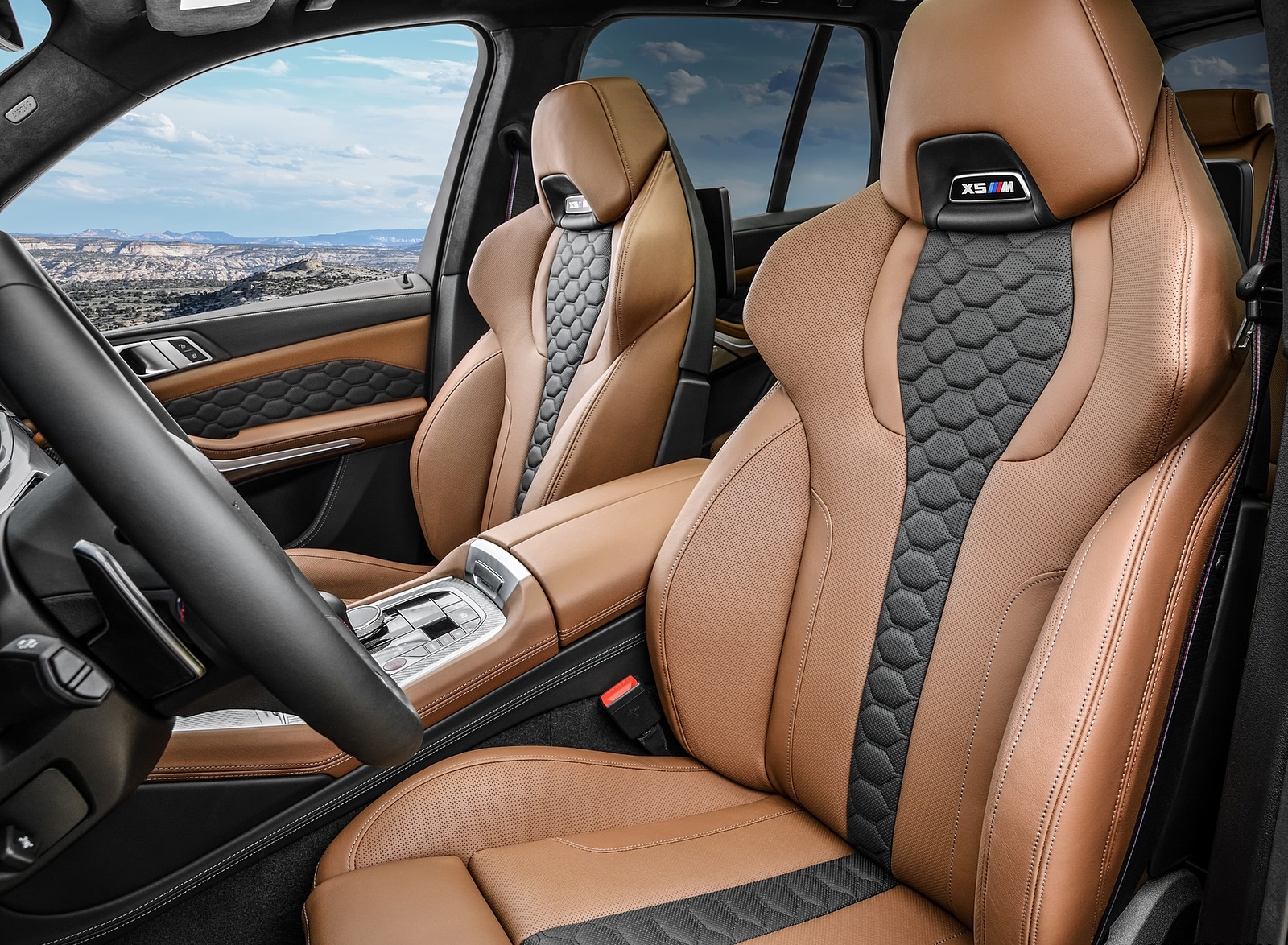 2020 BMW X5 M Competition Interior Front Seats Wallpapers #52 of 78